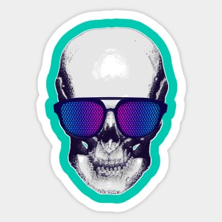 Breezy Skull Sticker